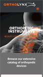 Mobile Screenshot of ortholynx.com
